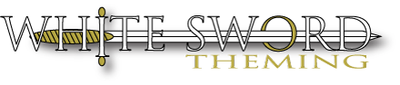 White Sword Theming Logo